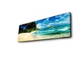 Tablou decorativ cu lumina LED, 3090DACT-69, 30 x 90 cm, Multicolor