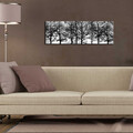 Tablou decorativ cu lumina LED, 3090DACT-72, 30 x 90 cm, Multicolor