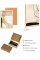 Set 3 tablouri decorative, Myk3014-1, Placă: 100% MDF , Multicolor