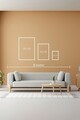 Set 3 tablouri decorative, Myk3014-1, Placă: 100% MDF , Multicolor