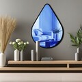 Oglinda decorativa, Ozgl516, Partea de jos: 100% EVA (Grosime: 10 mm, Albastru
