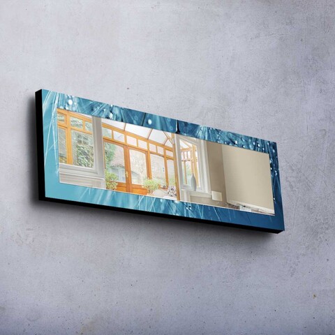 Oglinda decorativa, 40120MA-014, Lemn (Grosime: 27 mm, Multicolor