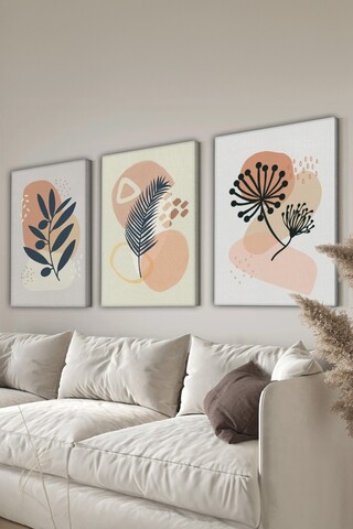 Set 3 tablouri decorative, 3Cnvs6, Dimensiune: 20 x 30 cm (3 bucăți), Multicolor