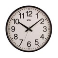 Ceas de perete decorativ, Simplex, Dimensiune: 38 x 38 cm, Negru