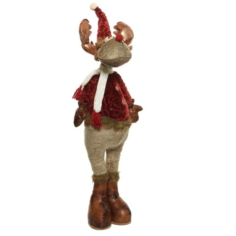 Deer Dekoráció, Decoris, 20x26x96 cm, poliészter, színes