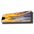 Tablou decorativ, 3090NISC-013, Lemn, Galben / Portocaliu / Albastru / Negru
