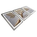 Set 3 tablouri decorative, 3Pantct-023, Cadru: 100% LEMN (Grosime: 1,9 cm), Multicolor