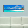 Tablou decorativ cu lumina LED, 3090DACT-30, 30 x 90 cm, Multicolor