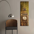 Tablou decorativ cu lumina LED, 3090İACT-32, 30 x 90 cm, Multicolor