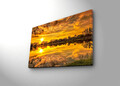 Tablou decorativ cu lumina LED, 4570DACT-38, Dimensiune: 45 x 70 cm, Multicolor