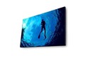 Tablou decorativ cu lumina LED, 4570DACT-6, Dimensiune: 45 x 70 cm, Multicolor