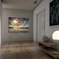Tablou decorativ, 701002021C-048, Lemn, Multicolor