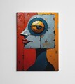 Tablou decorativ, WY436 (70 x 100), Canvas imprimat, Multicolor