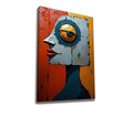 Tablou decorativ, WY436 (70 x 100), Canvas imprimat, Multicolor