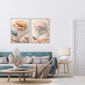 Tablou decorativ MDF (2 Pieces), Mdf, Imprimare digitala, Multicolor