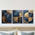 Set 3 tablouri decorative, Mdf, Imprimare digitala, Multicolor