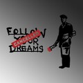Decoratiune de perete, Banksy Metal 06, (Grosime: 1,5 mm), Alb/Rosu