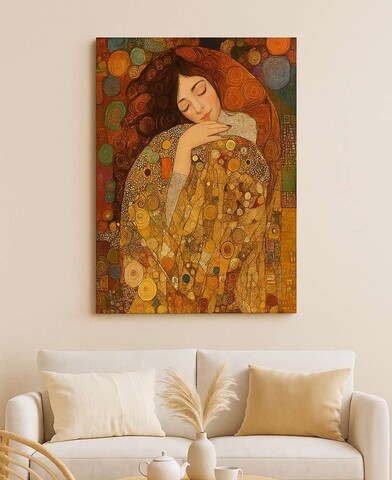 Tablou decorativ, Hm_Cnvs26-39-50x70, Cadru: 100% lemn (Grosime: 2 x 3 cm), Multicolor