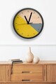 Ceas de perete, Artavessa3Dclock2, Dimensiuni: 36 x 36 x 1 cm, Multicolor