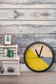 Ceas de perete, Artavessa3Dclock2, Dimensiuni: 36 x 36 x 1 cm, Multicolor