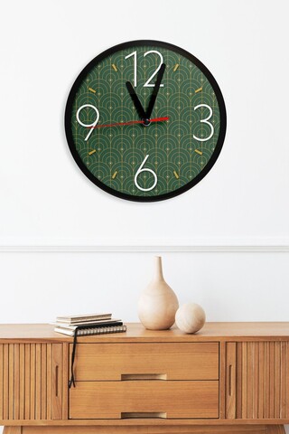 Ceas de perete, Artavessa3Dclock26, Dimensiuni: 36 x 36 x 1 cm, Multicolor