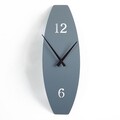 Ceas de perete, APS137MCB, Dimensiune: 15 x 46 cm, Albastru