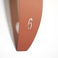 Ceas de perete, APS137MWR, Dimensiune: 15 x 46 cm, Rosu