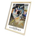 Tablou decorativ, 4262AHSKANDINSKY-021, Suport din 100% MDF (Grosime: 2,7 mm), Multicolor