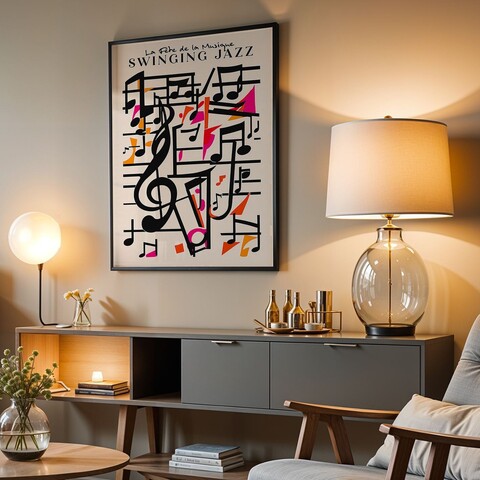 Tablou decorativ, SC11209, Plastic, Multicolor