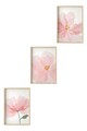Set 3 tablouri decorative, Huhu192, Lemn masiv, Multicolor