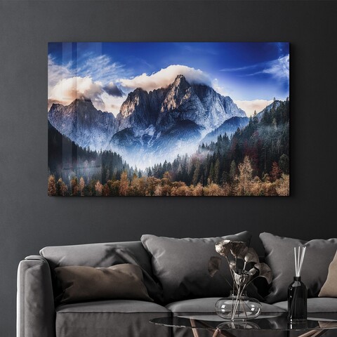 Tablou decorativ, SPR-1495, Dimensiune: 35 x 55 cm, Multicolor