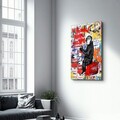 Tablou decorativ, CAM-6014, Dimensiuni: 70 x 110 cm, Multicolor