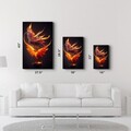 Tablou decorativ, SPR-1299, Dimensiuni: 70 x 110 cm, Multicolor