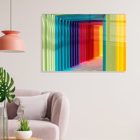 Tablou decorativ, UV-555, 30 x 45 cm, Multicolor