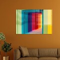 Tablou decorativ, UV-555, 30 x 45 cm, Multicolor