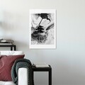 Tablou decorativ, UV-980, 30 x 45 cm, Multicolor