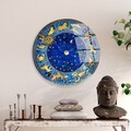 Tablou decorativ, UV-1144, ø30 cm, Multicolor