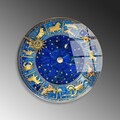 Tablou decorativ, UV-1144, ø30 cm, Multicolor