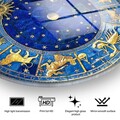 Tablou decorativ, UV-1144, ø30 cm, Multicolor