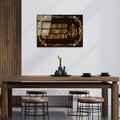 Tablou decorativ, UV-476 50 x 70, 50 x 70 cm, Multicolor