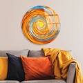 Tablou decorativ, UV-1123, Diametru: 60 cm, Multicolor