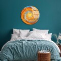 Tablou decorativ, UV-1123, Diametru: 60 cm, Multicolor