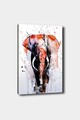 Tablou decorativ, 1024311550-5070, Rama din lemn (grosime 3 cm), Multicolor