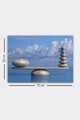 Tablou decorativ, 21482565778-5070, Rama din lemn (grosime 3 cm), Multicolor