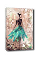 Tablou decorativ, Kanvas Tablo (50 x 70), Rama din lemn (grosime 3 cm), Multicolor