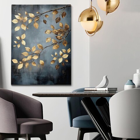 Tablou decorativ, KNV10101, Rama din lemn (grosime 3 cm), Multicolor