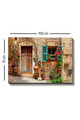 Tablou decorativ, Kanvas Tablo (70 x 100), Cadru: 100% LEMN (grosime: 3 cm), Multicolor
