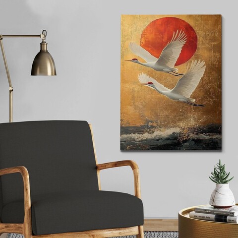 Tablou decorativ, KNV10271, Rama din lemn (grosime 3 cm), Multicolor