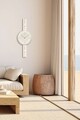 Ceas de perete decorativ, Vlnt103Krkr, ø30 cm, Crem