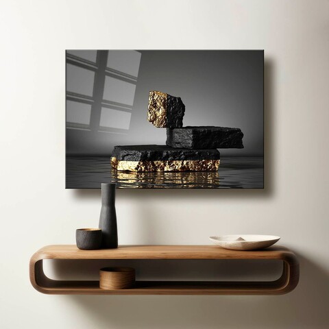 Tablou decorativ, Camtbl-015, 50 x 70 cm, Multicolor